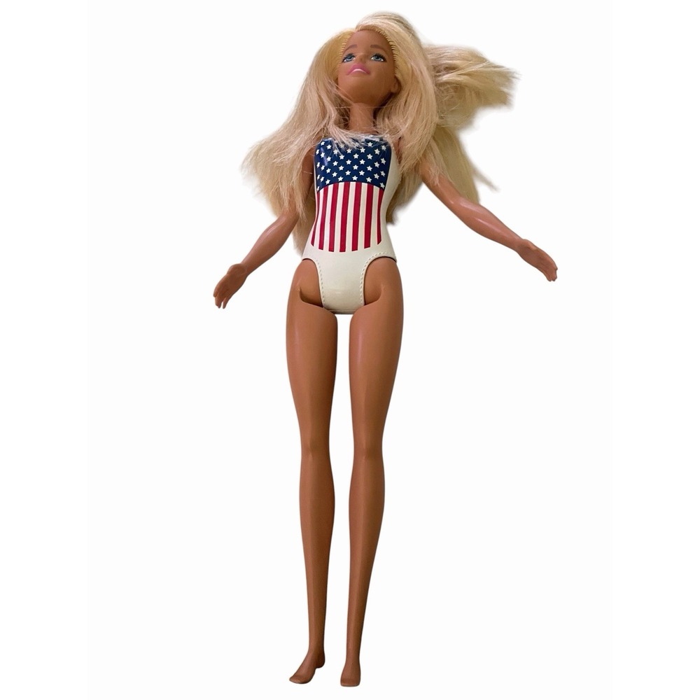 Mattel Barbie beach-themed fashion dolls In Bathing Suit/ Dress Up Lot Of 3 - Picture 5 of 6